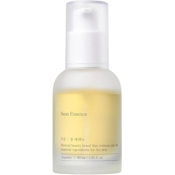 LBOYLOVE KOREA BEAN ESSENCE EXFOLIATING FACIAL SERUM  HYALURONIC ACID VITAMIN C MOISTURIZING  KOREAN SKINCARE YOUR FACIAL SERUM WOMAN AND MAN FOR RADIANT SKIN TYPE GLASS SKIN  30ML - Image 1
